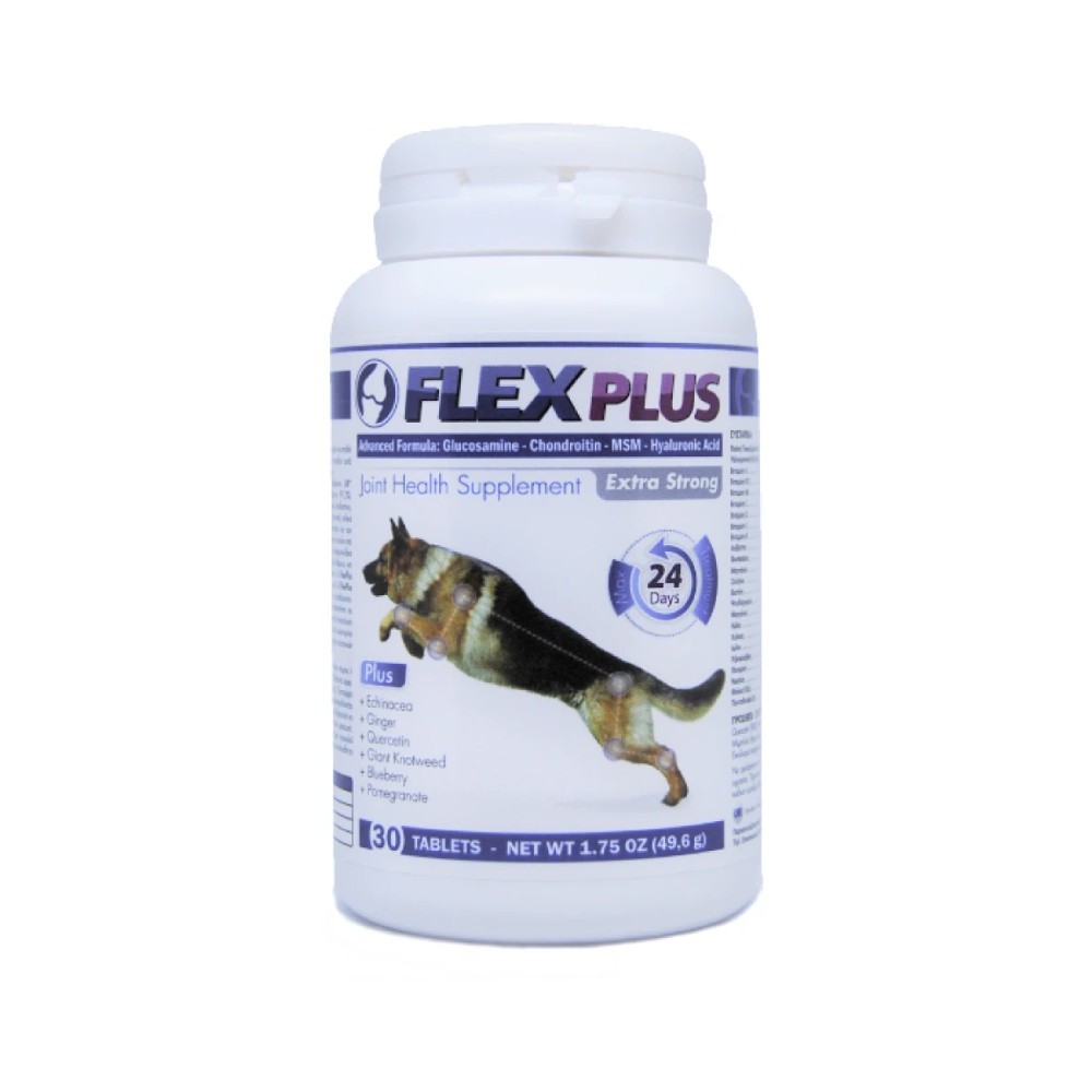 FlexPlus Συμπλήρωμα Διατροφής Σκύλου για Αρθρώσεις 30 Δισκία