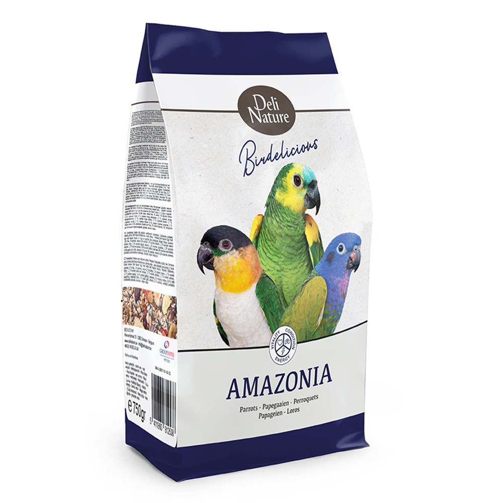 Deli Nature Birdelicious Parrots Amazonia 750gr