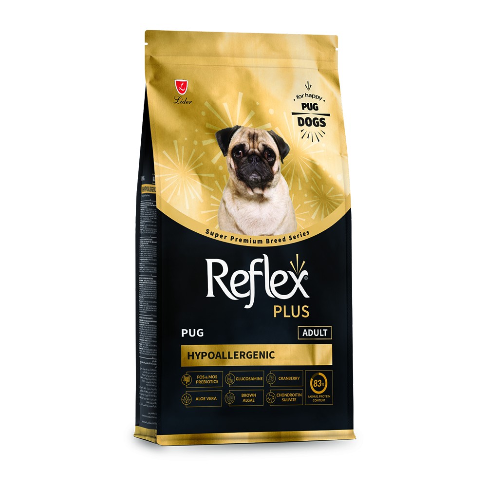 REFLEX PLUS Breed Pug Adult Dog Hypoallergenic 2kg