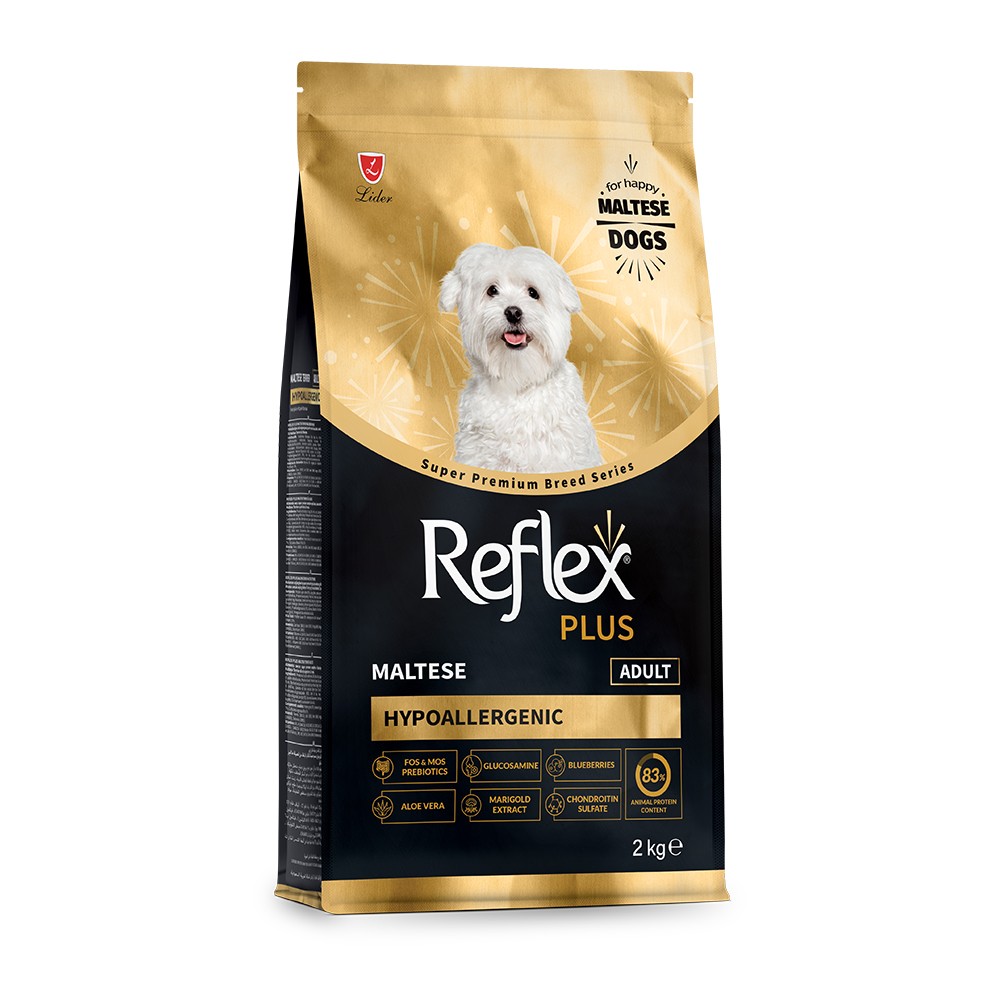REFLEX PLUS Breed Maltese Terrier Adult Dog Hypoallergenic 2kg