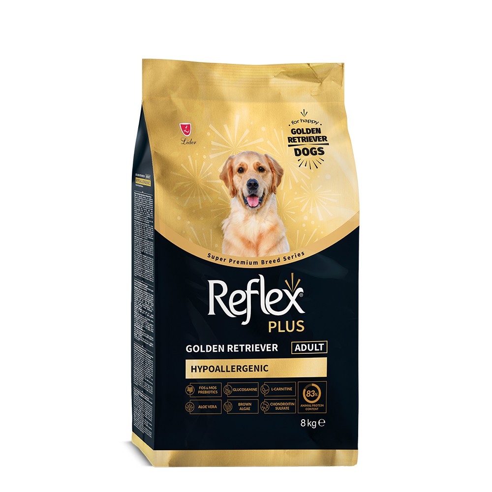 REFLEX PLUS Breed Golden Retriever Adult Dog Hypoallergenic 8kg