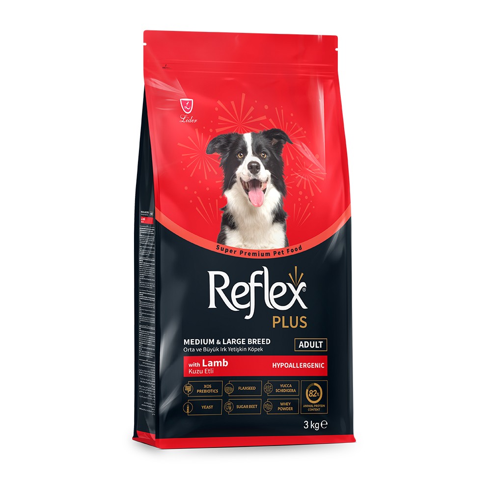 REFLEX PLUS Adult Medium & Large - Lamb 3kg