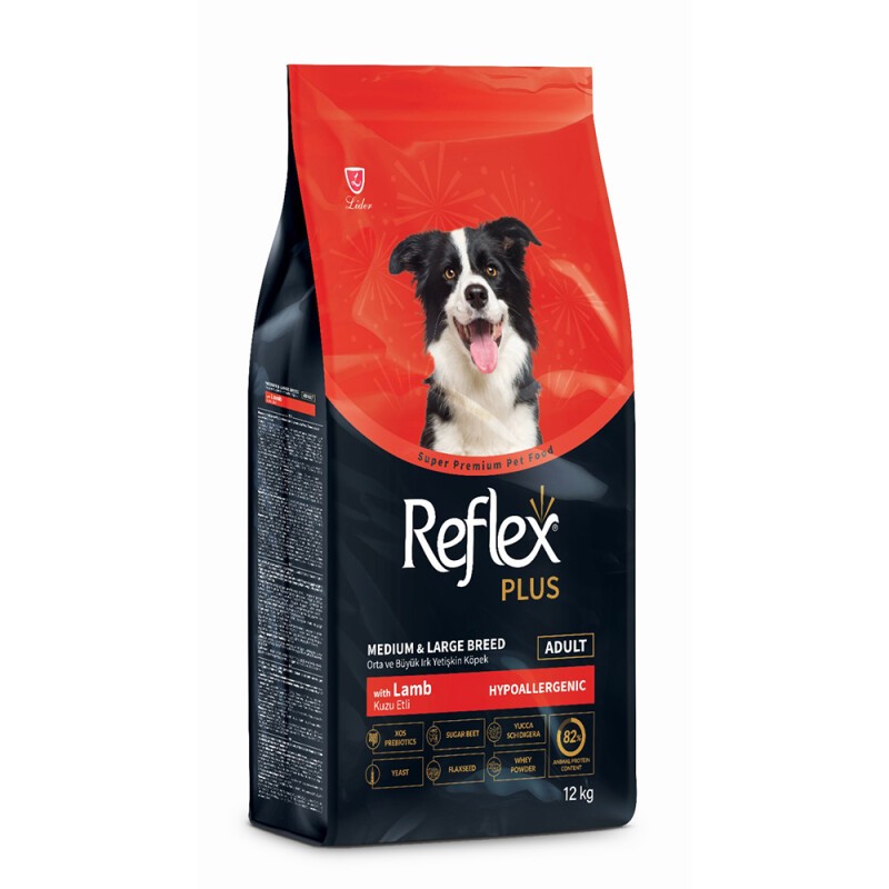 REFLEX PLUS Adult Medium & Large - Lamb 12kg