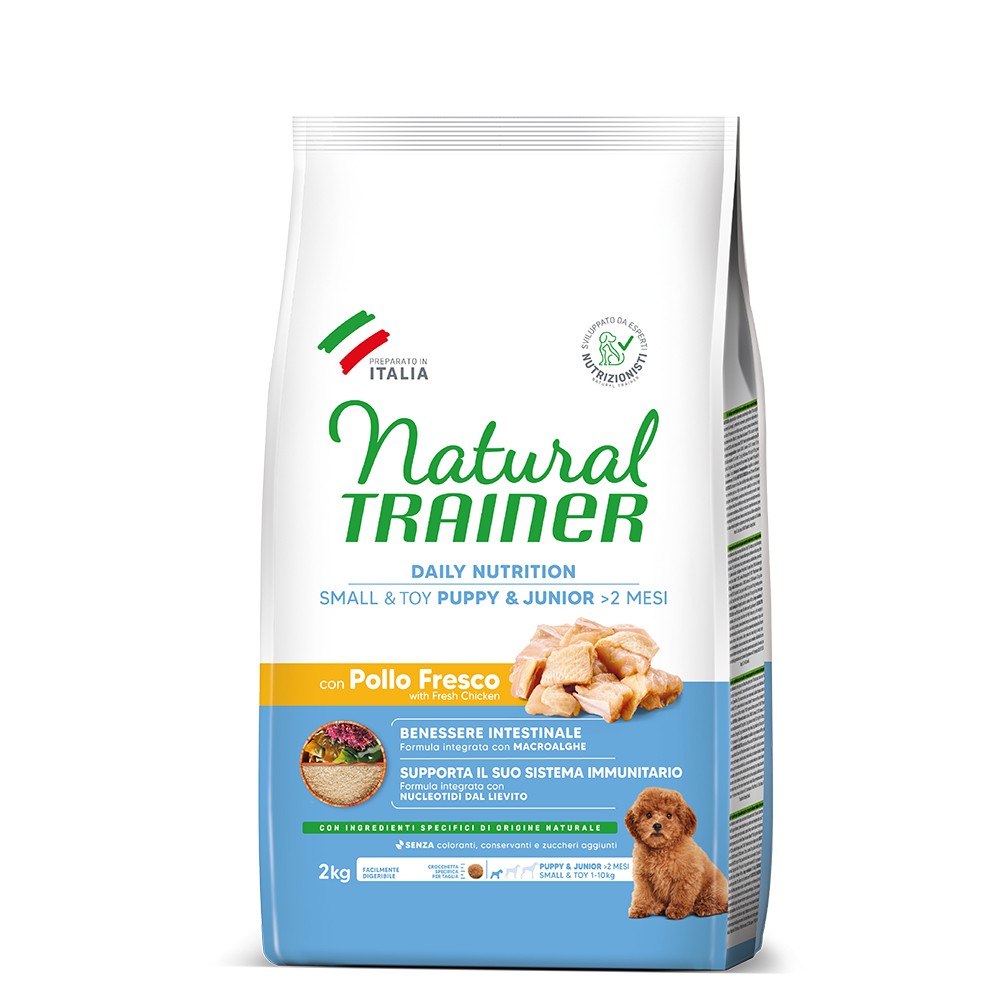 NATURAL TRAINER SMALL & TOY PUPPY- Fresh Chicken 2kg