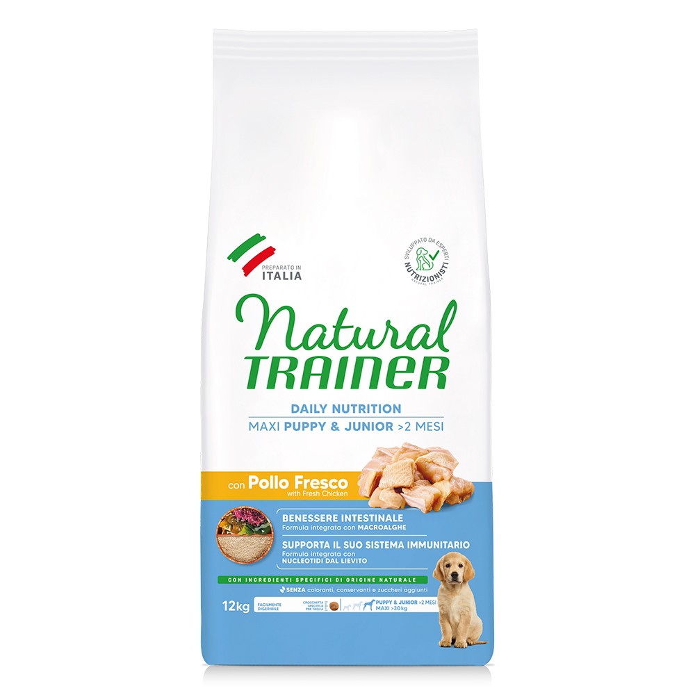 NATURAL TRAINER MAXI PUPPY- Fresh Chicken 12kg