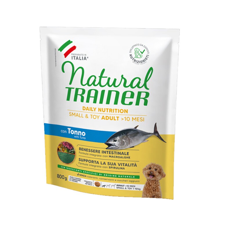 NATURAL TRAINER SMALL & TOY ADULT- Tuna 800gr