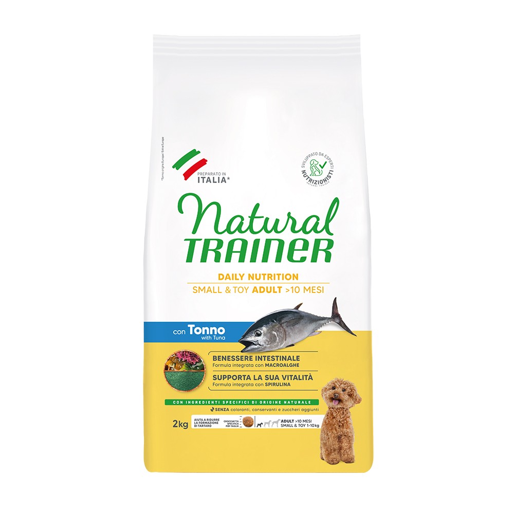 NATURAL TRAINER SMALL & TOY ADULT- Tuna 2kg