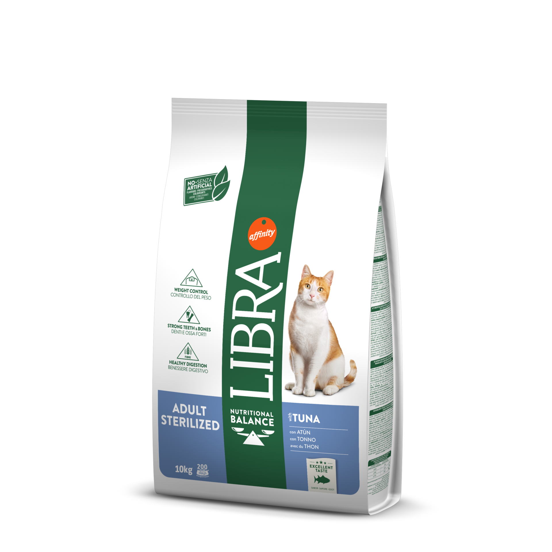 LIBRA ADULT STERILISED CAT- Τόνος 10kg